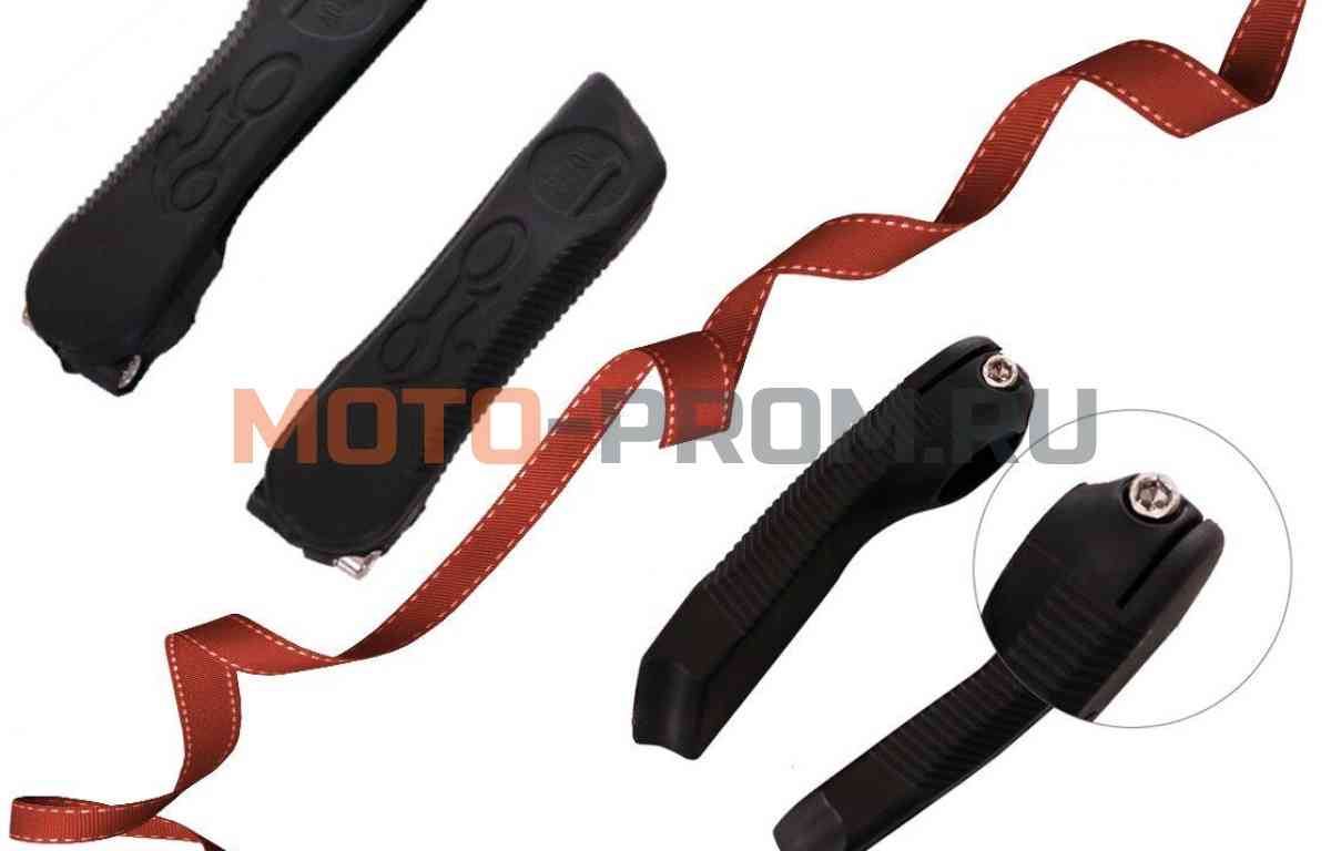 картинка Рога на руль, SPX, нейлон, 110 мм, Lock On (черный, FWD-A0JIE) от магазина MOTO-PROM+