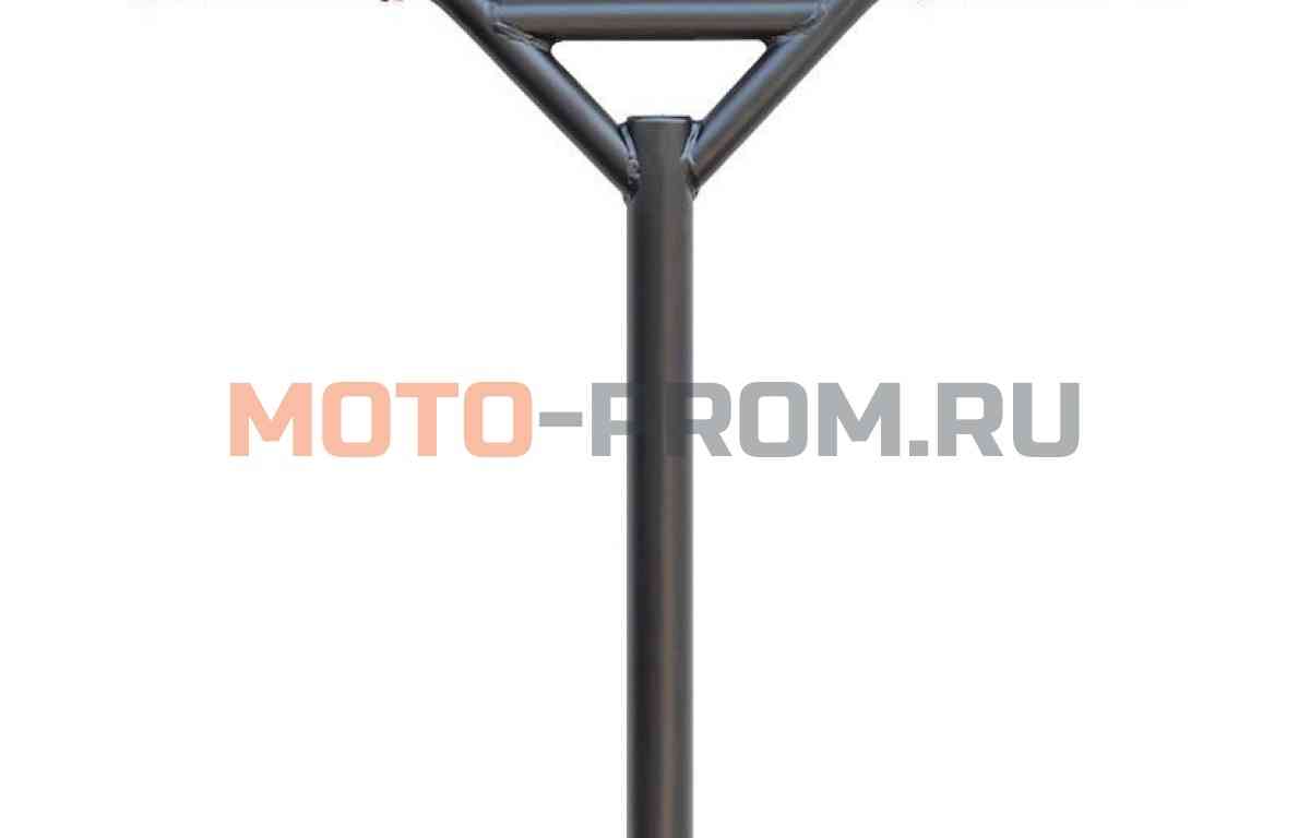 картинка Руль для трюкового самоката Y-образный, Cr-Mo, 500x530 мм, c грипсами и барендами (NP001756) от магазина MOTO-PROM+