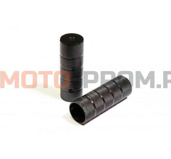 картинка Пеги, L-110 мм, TG-009A, под ось 3/8", (комплект 2 шт.) D38 мм (черный, 1PGSED000003) от магазина MOTO-PROM+
