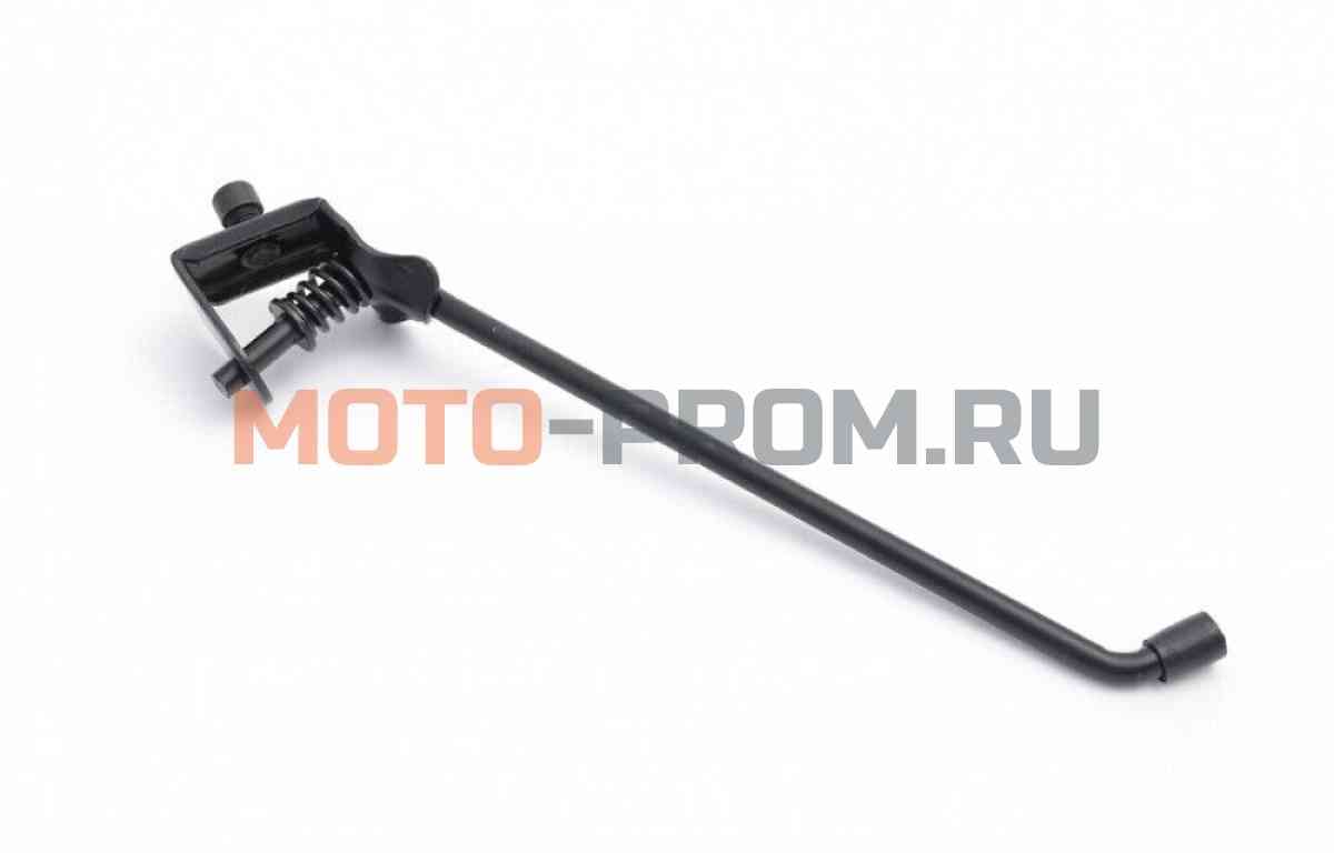 картинка Подножка стальная, центральное крепление, для велосипедов 20" (черная, 1KSSED200133) от магазина MOTO-PROM+