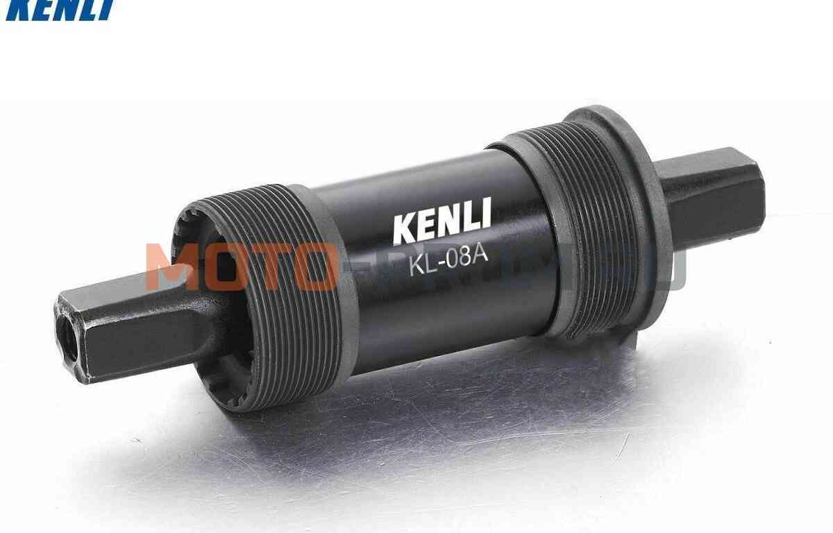 картинка Каретка-картридж KENLI KL-08A, промподшипники, чашки стальные, SQR, 68 мм, 122 мм (KL08A68122) от магазина MOTO-PROM+