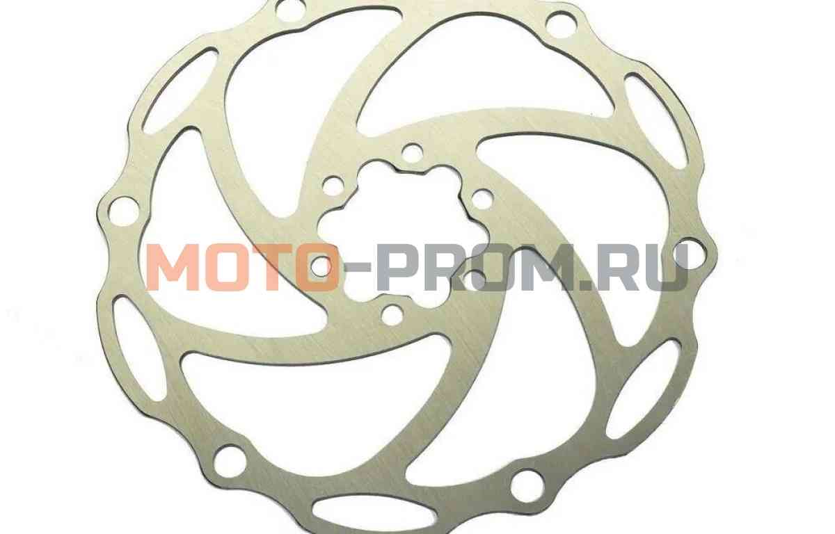 картинка Ротор дискового тормоза 160 мм, 6 болтов, SAIGUAN, SD-05 (RBFSD0500001) от магазина MOTO-PROM+