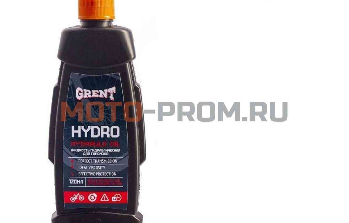 картинка Жидкость гидравлическая для тормозов 120 мл, GRENT HYDRALIC OIL (40325) от магазина MOTO-PROM+