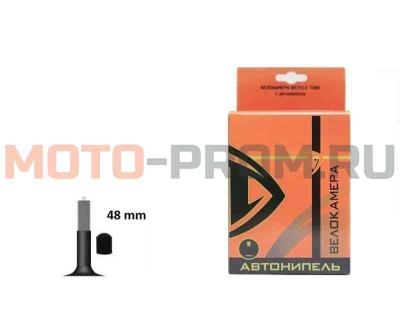 картинка Камера 29x1,95/2,125 бутил, авто-ниппель, A/V-48 мм, TRIX (УТ00022490) от магазина MOTO-PROM+