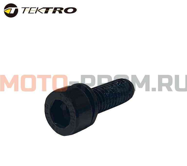 картинка Болт крепления тормозного суппорта/адаптера (M6 X 20 мм), TEKTRO, с шайбой (цена за 1 шт, в упаковке 10 шт.) (УТ00018884) от магазина MOTO-PROM+