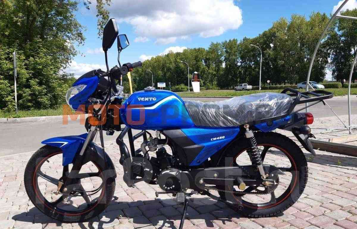 картинка Мопед VENTO RIVA - II SX 49сс (110) синий  от магазина MOTO-PROM+